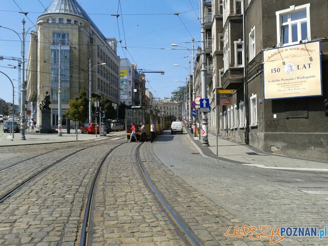 Bimby stanęły w centrum  Foto: lepszyPOZNAN.pl / gsm