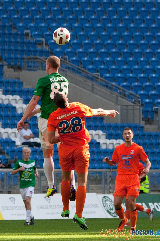 Warta Poznań - Termalica Bruk-Bet Nieciecza (1:0) 2:2 - Poznań 04.09.2011 r.  Foto: LepszyPOZNAN.pl / Paweł Rychter