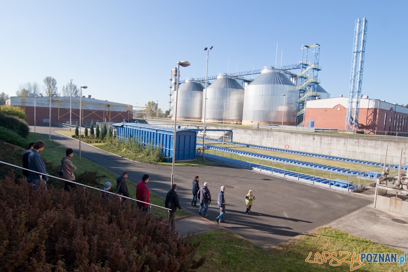 Wycieczka po Centralnej Oczyszczalni Ścieków - Aquanet - Koziegłowy 15.10.2011 r.  Foto: LepszyPOZNAN.pl / Paweł Rychter