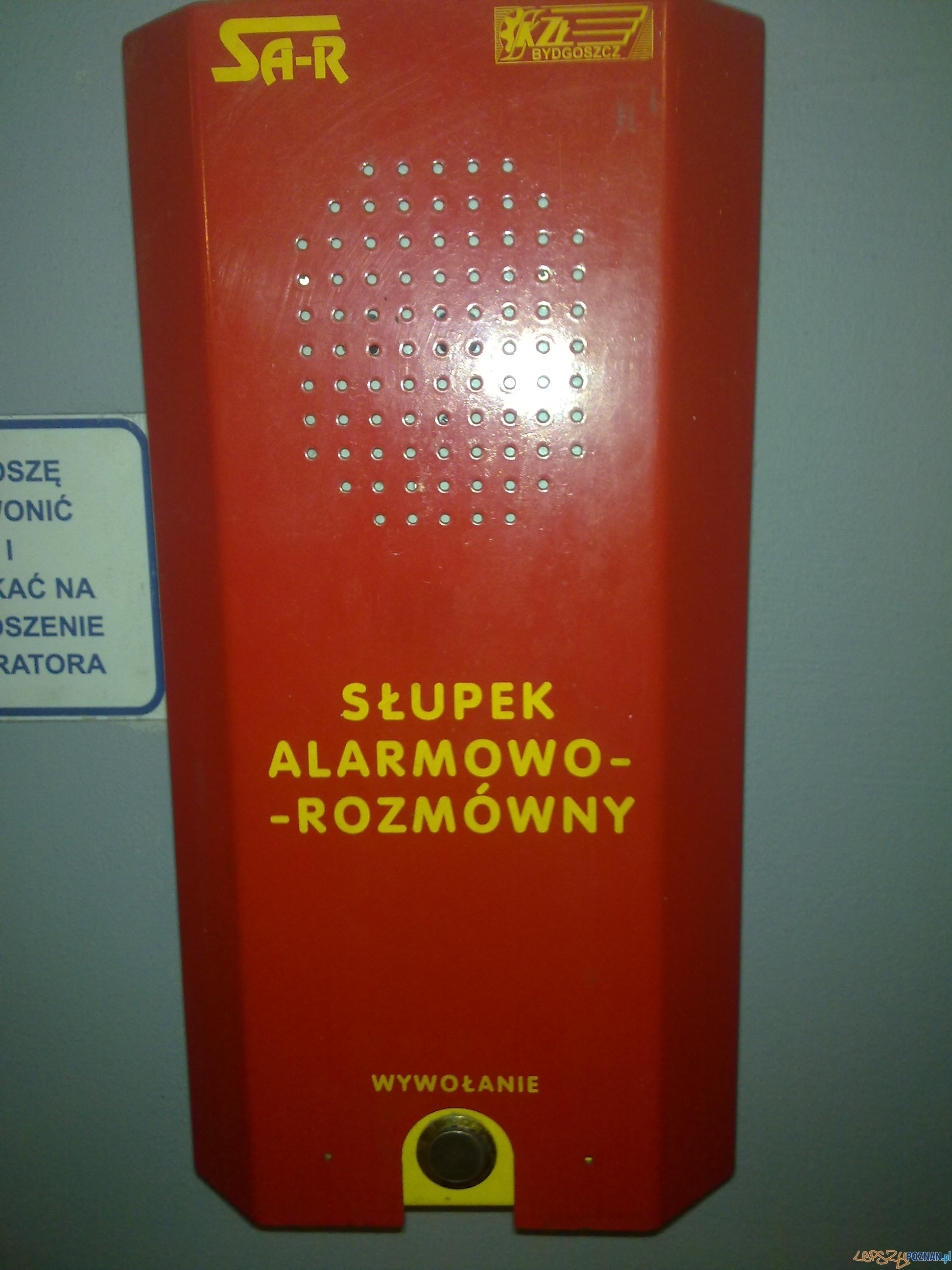 Słupek alarmowo rozmówny  Foto: 