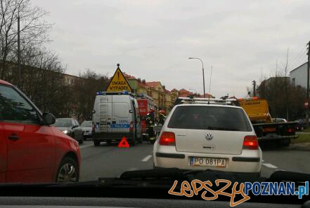 Wypadek na Słowiańskiej  Foto: lepszyPOZNAN.pl / gsm