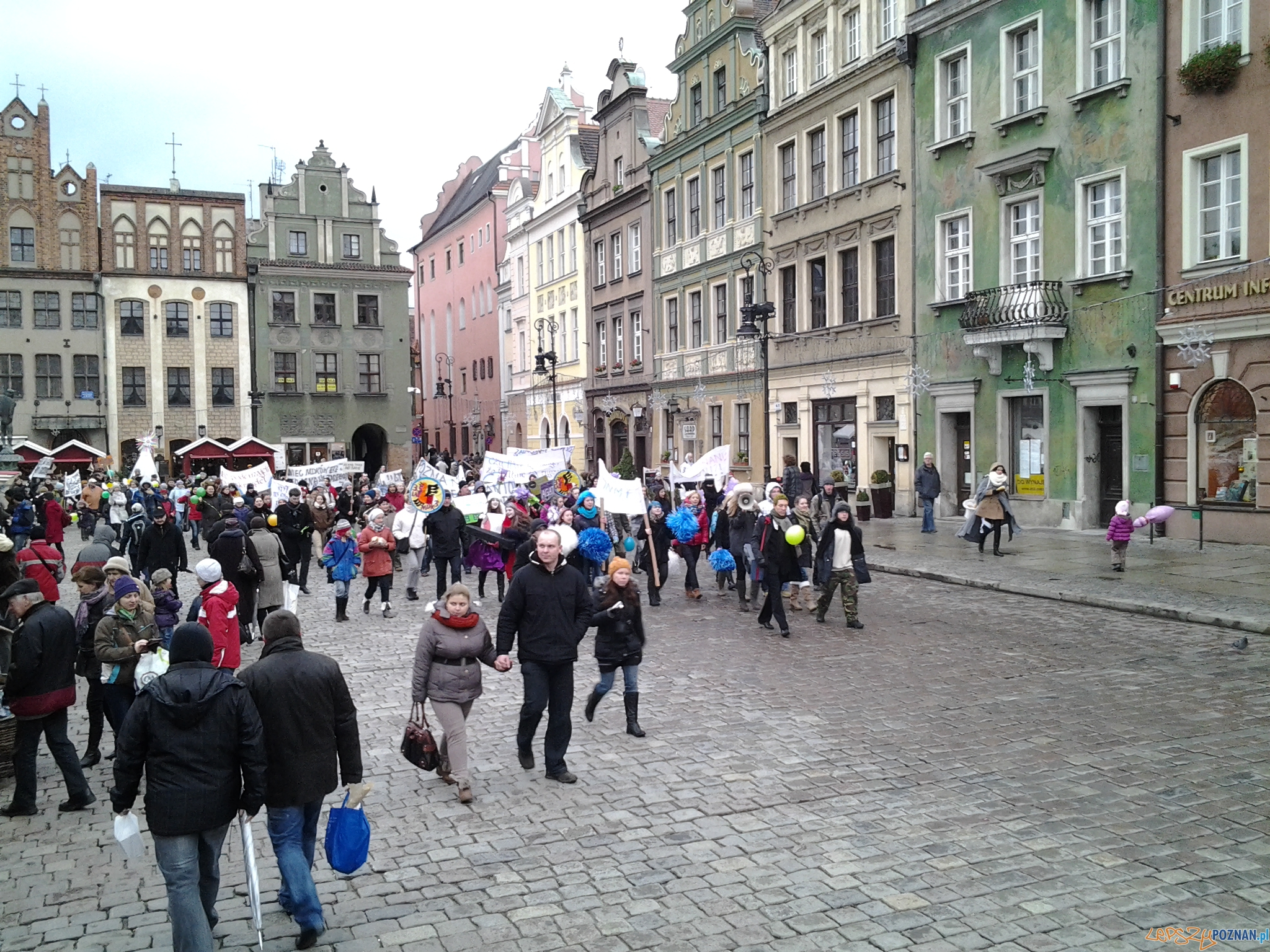 Protest przeciwko likwidacji MDKów  Foto: lepszyPOZNAN.pl /ag