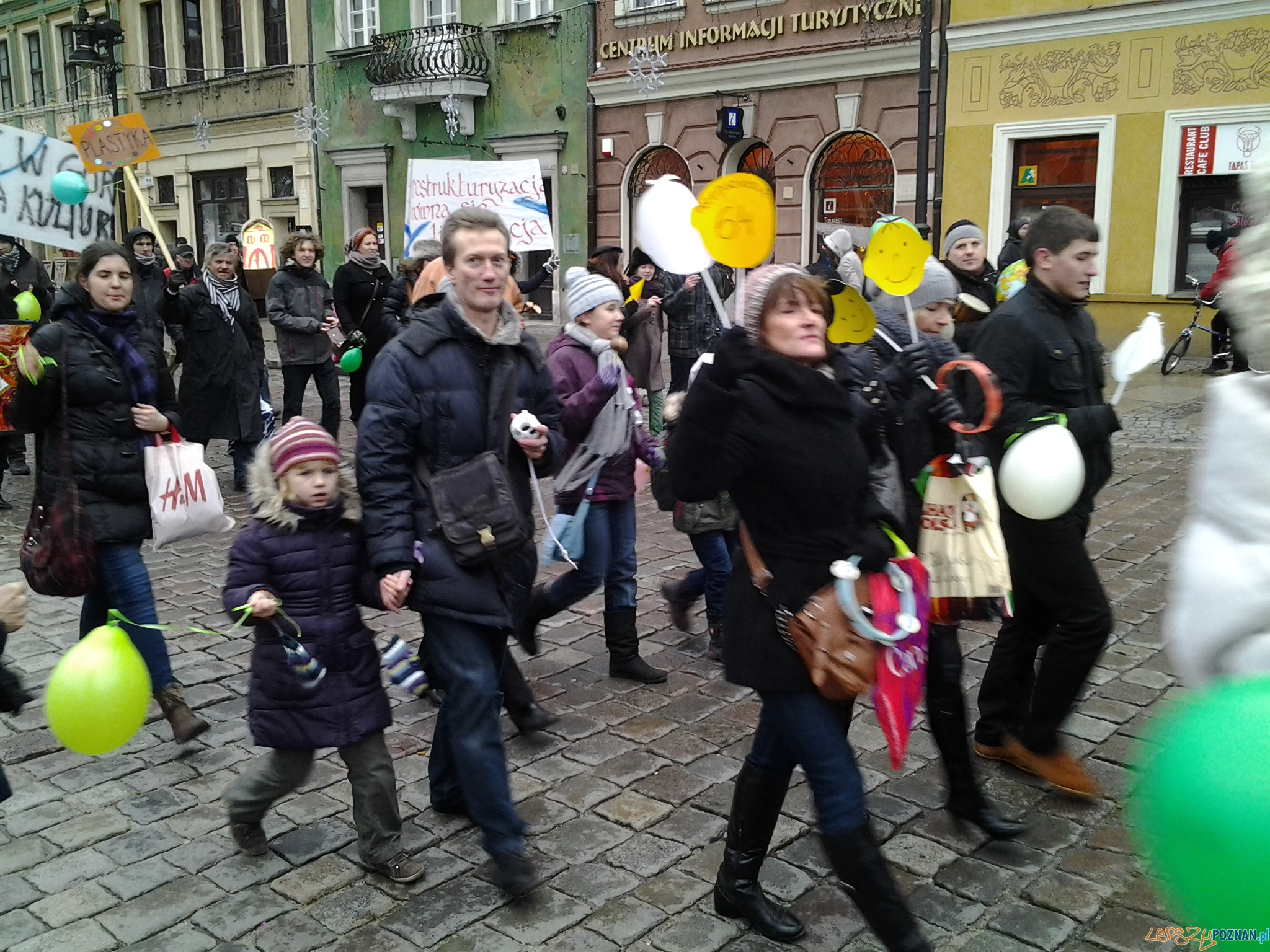 Protest przeciwko likwidacji MDKów  Foto: lepszyPOZNAN.pl /ag