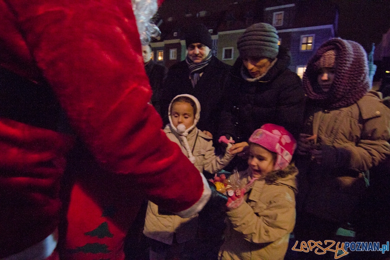 Mikołaj MAN na Starym Rynku  Foto: lepszyPOZNAN.pl/  Piotr Rychter