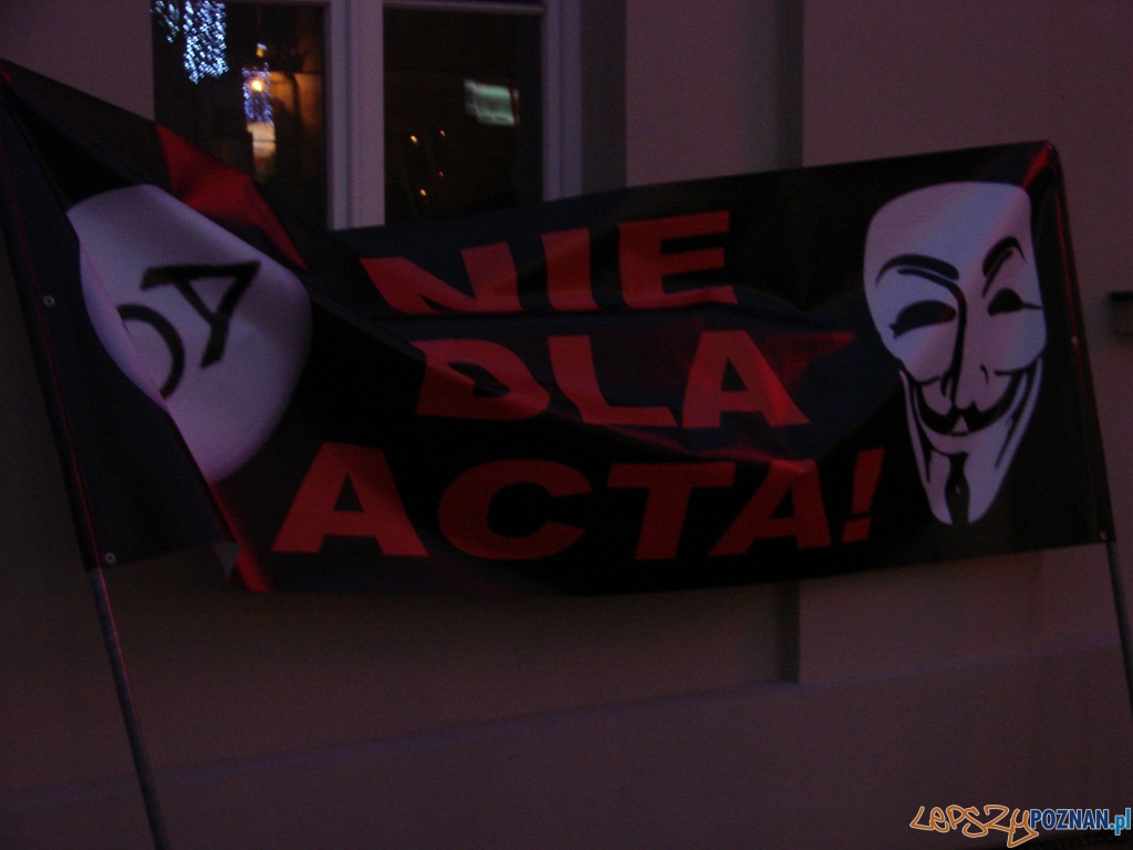 Wielka demonstracja przeciw ACTA  Foto: lepszyPOZNAN.pl / ag
