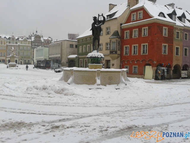 Śnieżny Poznań  Foto: lepszyPOZNAN.pl / pr gsm