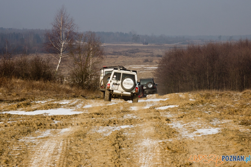Awangarda na rajdzie terenowym - Biedrusko 4.02.2012 r.  Foto: lepszyPOZNAN.pl / Piotr Rychter
