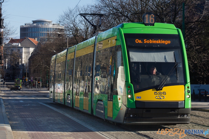 Tramwaj nr 16  Foto: lepszyPOZNAN.pl / Piotr Rychter