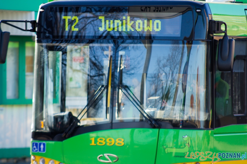 Autobus T2  Foto: lepszyPOZNAN.pl / Piotr Rychter