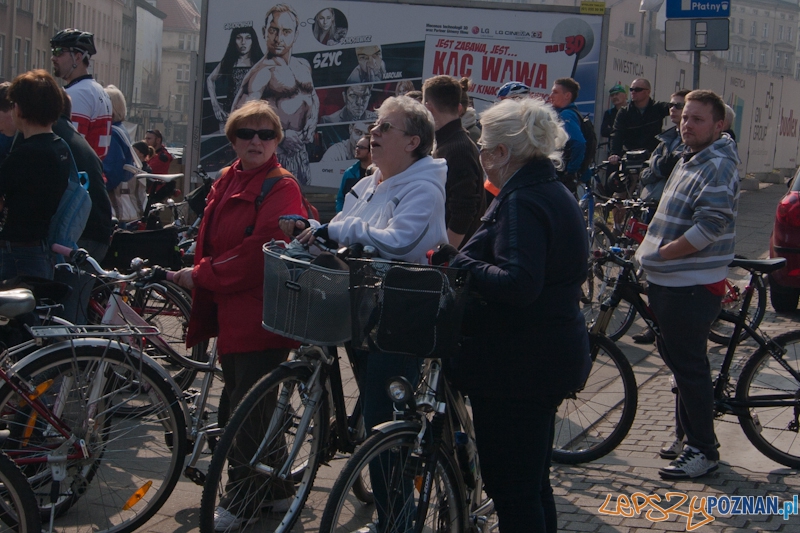 Rozpoczęcie sezonu rowerowego 2012  Foto: LepszyPOZNAN.pl / Paweł Rychter