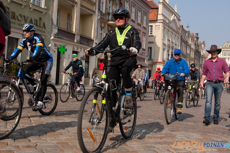 Rozpoczęcie sezonu rowerowego 2012  Foto: LepszyPOZNAN.pl / Paweł Rychter