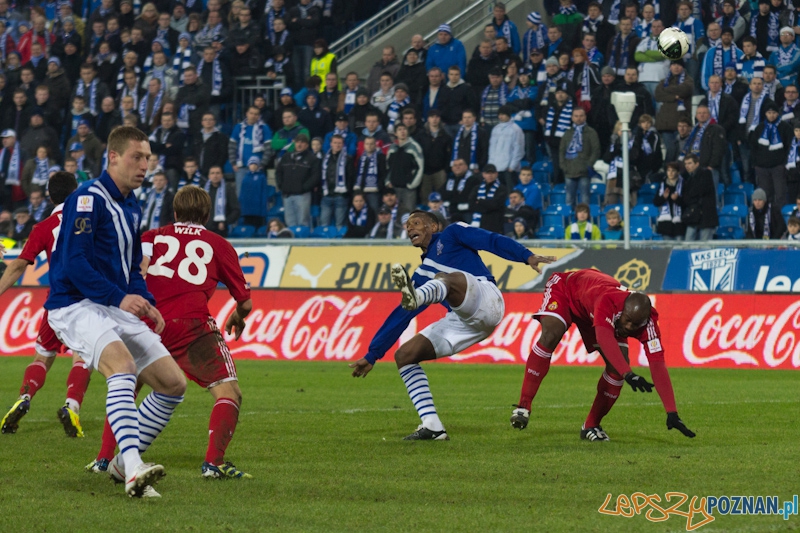 Ćwierćfinał Pucharu Polski - Lech Poznań - Wisła Kraków - Poznań 13.03.2011 r.  Foto: lepszyPOZNAN.pl / Piotr Rychter