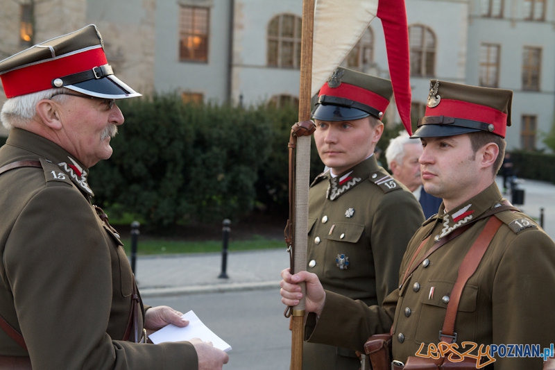 XXVII Dni Ułana - Capstrzyk - Poznań 21.04.2012 r.  Foto: Anna Bernard