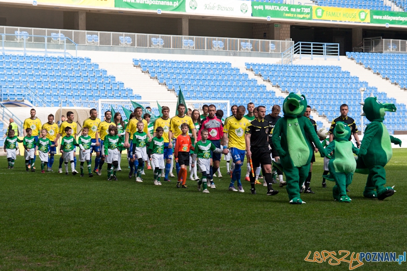 Warta Poznań - Olimpia Elbląg 2:0 - Poznań 14.04.2012 r.  Foto: LepszyPOZNAN.pl / Paweł Rychter