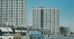 Osiedle Pod Lipami ulica Słowiańska, lata 70-te  Foto: fotopolska