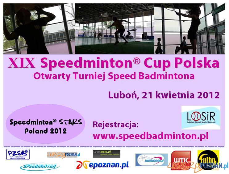 XIX Speedminton Cup Luboń 2012  Foto: www.speedbadminton.pl