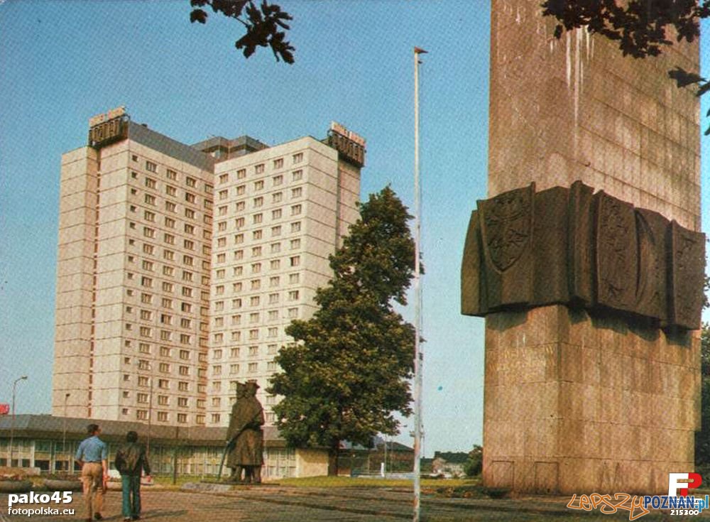 Hotel Poznań, koniec lat 70-tych  Foto: fotopolska.eu