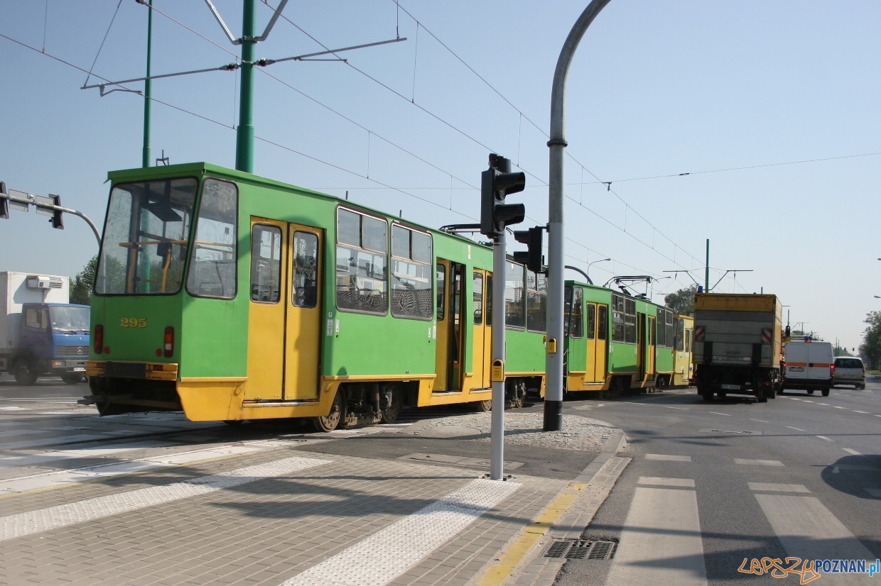 Pierwsze tramwaje na Grunwaldzkiej  Foto: lepszyPOZNAN.pl / pr