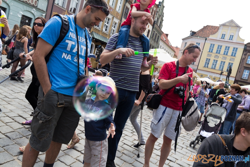 Bańki Mydlane Stary Rynek  Foto: lepszyPOZNAN.pl / Piotr Rychter