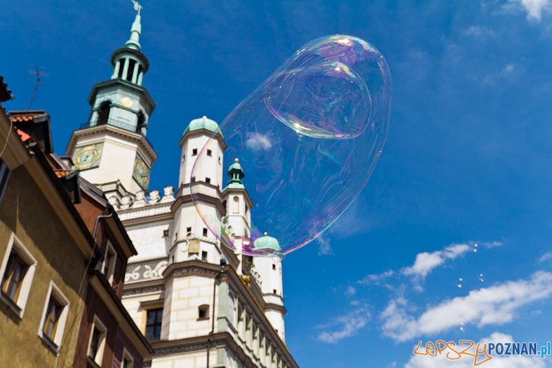 Bańki Mydlane Stary Rynek  Foto: lepszyPOZNAN.pl / Piotr Rychter