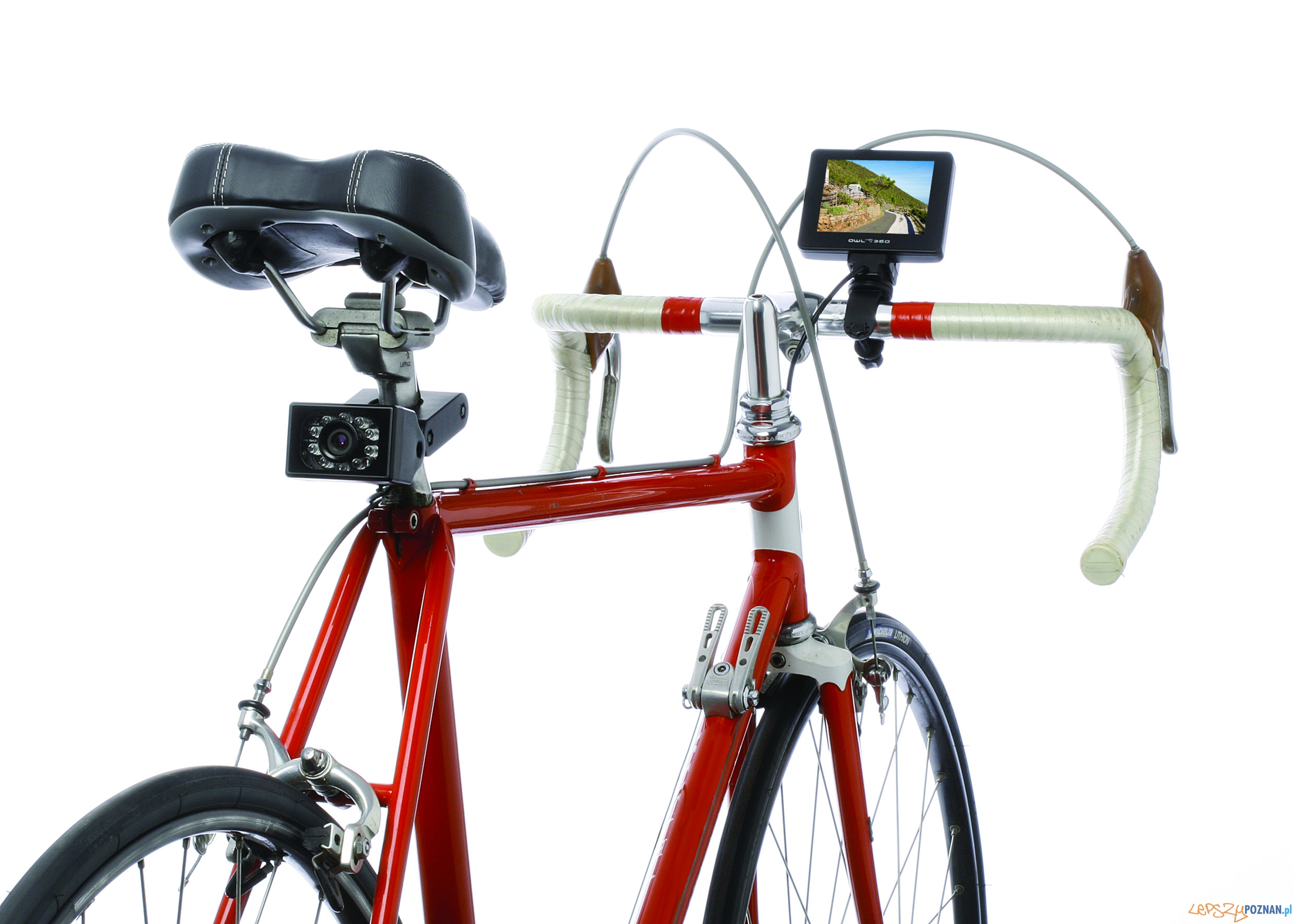 Kamera wsteczna dla roweru  Foto: Hammacher Schlemmer