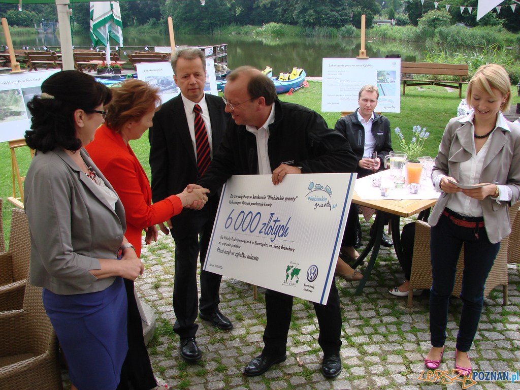 Wręczenie nagród w konkursie Niebieskie granty  Foto: lepszyPOZNAN.pl / ag