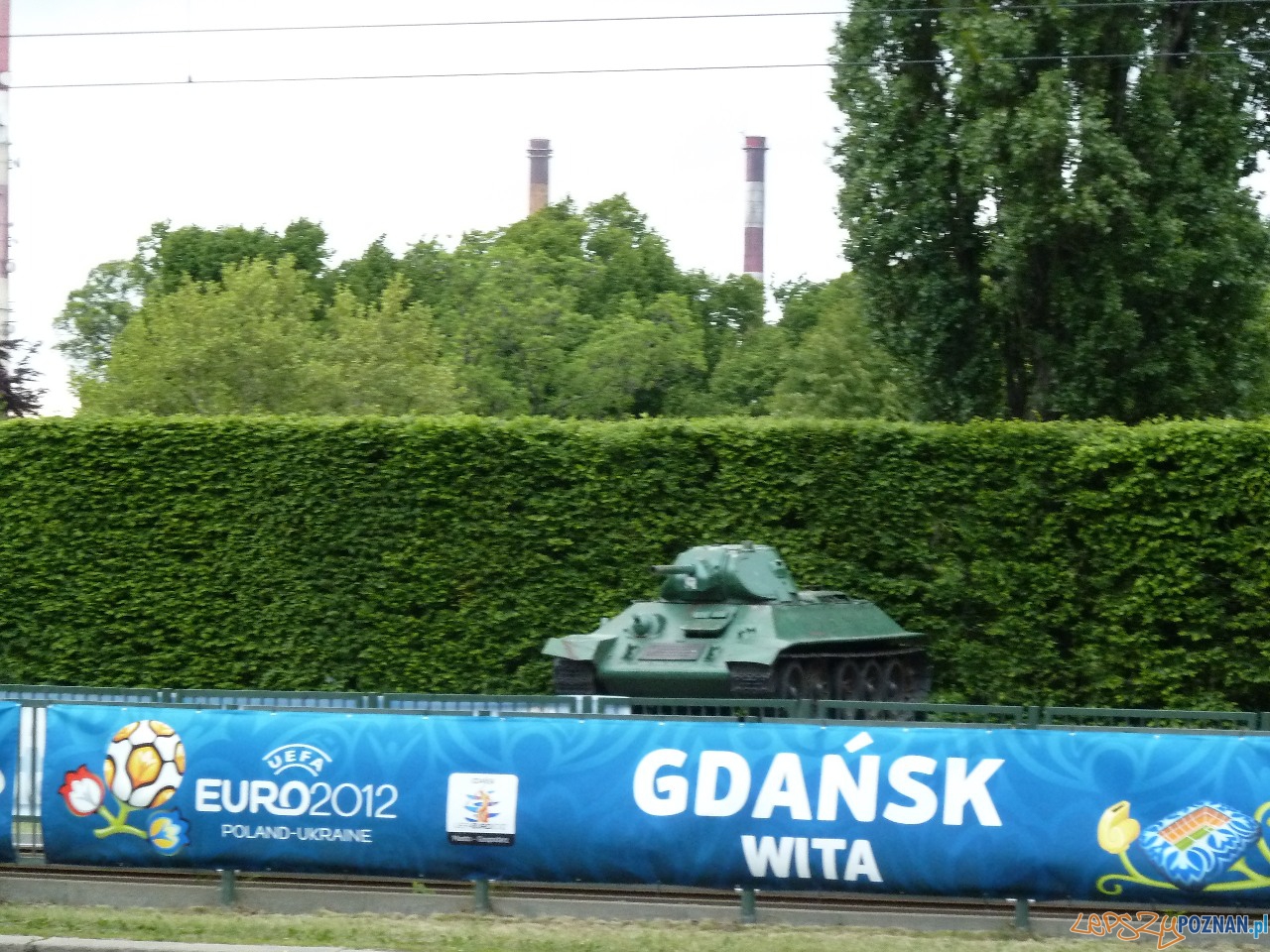 Gdańsk - dumne miasto gospodarz EURO 2012  Foto: Maciej Koterba