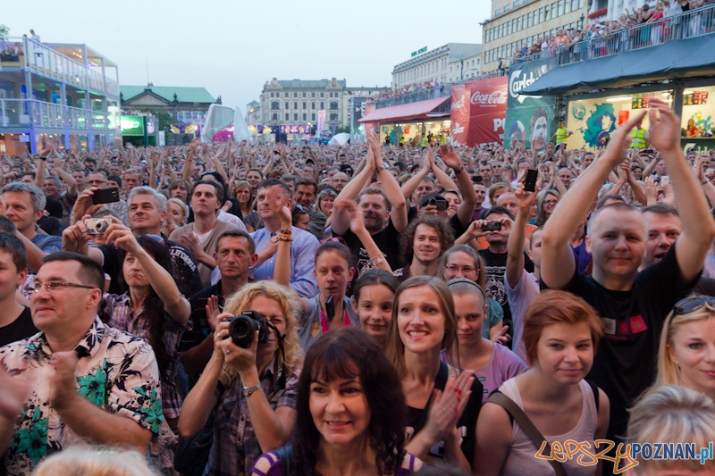 Koncert zespołu Alphaville w Strefie Kibica UEFA EURO 2012  Foto: lepszyPOZNAN.pl / Piotr Rychter