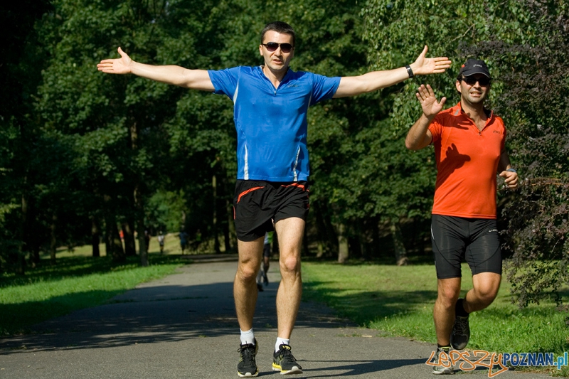 Pierwsza edycja Parkrun w parku Cytadela.  Foto: Ewelina Gutowska