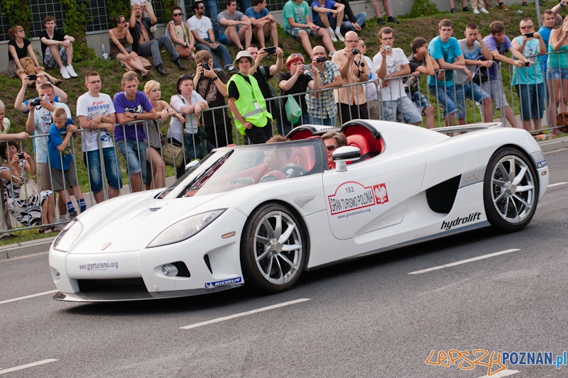 Gran Turismo Polonia 2012 - Pokazy uliczne - Ponań 01.07.2012 r.  Foto: LepszyPOZNAN.pl / Paweł Rychter