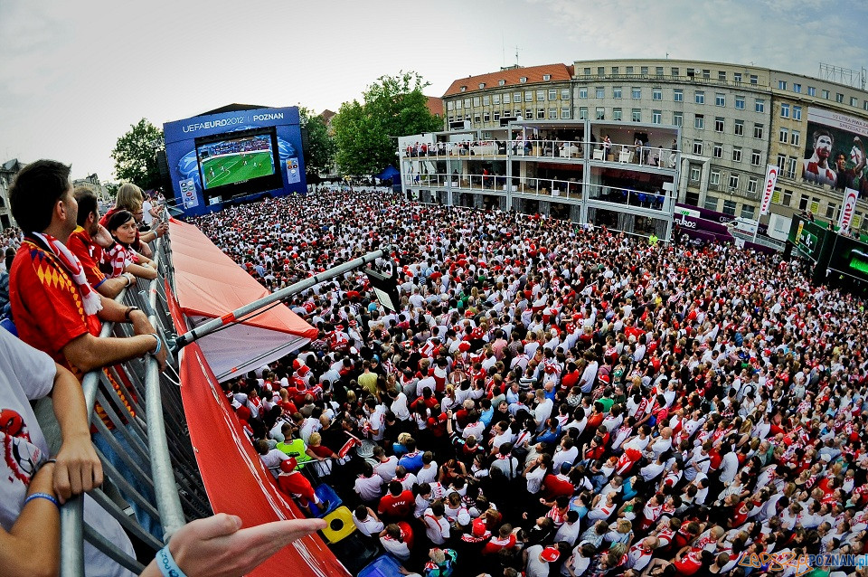 STREFA KIBICA - EURO 2012 - POZNAN  Foto: GRZEGORZ NELEC / strefa Euro materiały prasowe