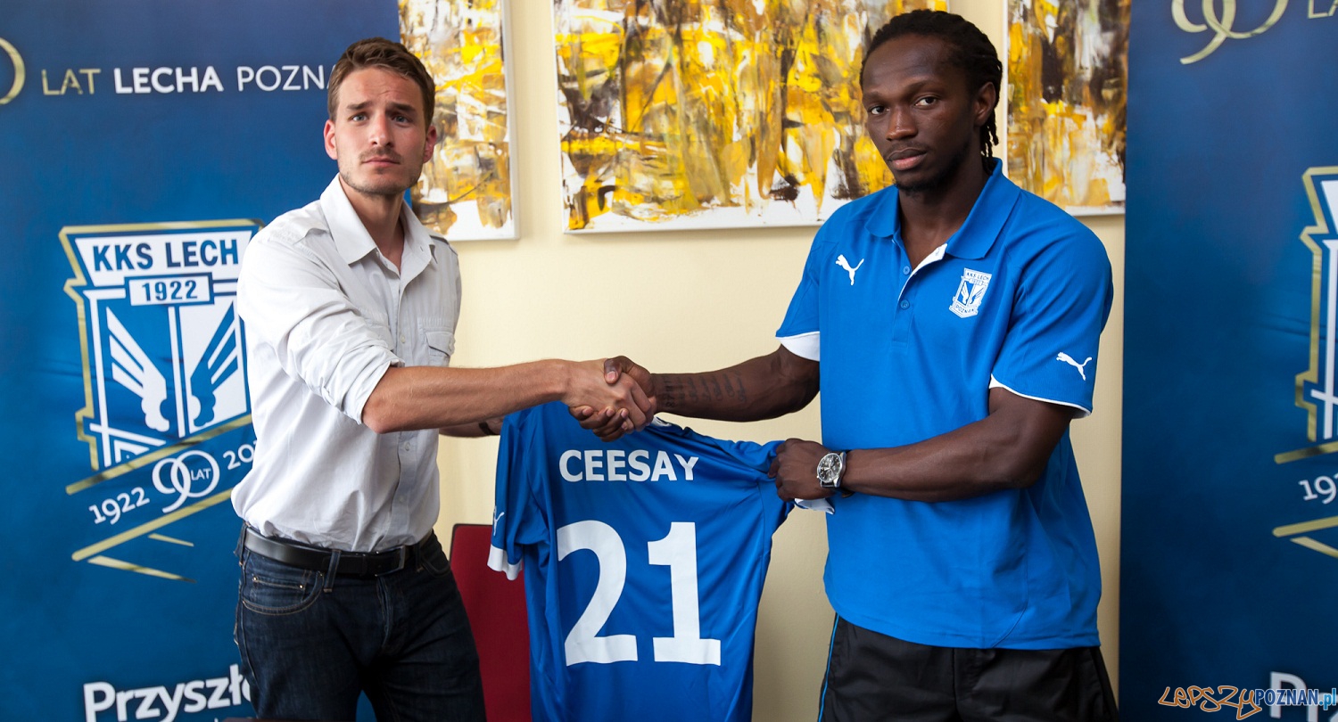 Kebba Ceesay  Foto: lechpoznan.pl/Jakub Błoszyk