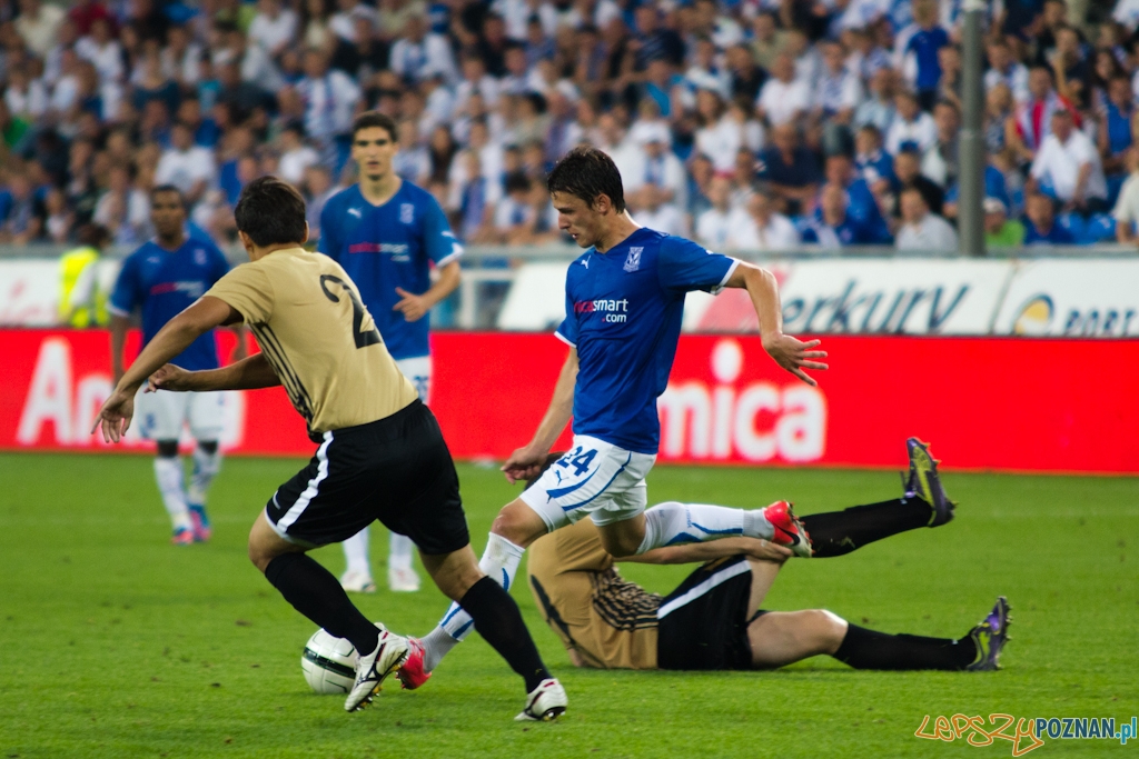 Zmagania Ligi Europejskiej KKS Lech Poznań – Żetysu Tałdykorgan, Stadion Miejski w Poznaniu 5.07.2012 r.  Foto: Anna Bernard / Agnecja B3