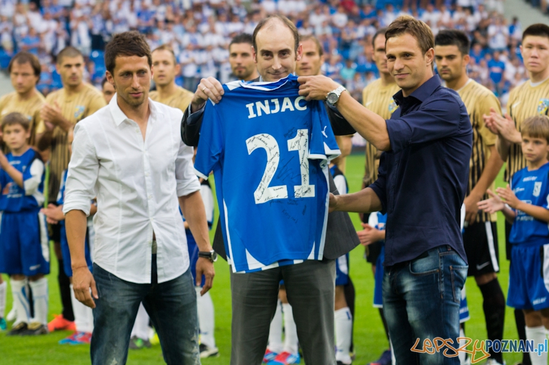 Pożegnanie Kikuta i Injaca. Stadion Miejski w Poznaniu  Foto: lepszyPOZNAN.pl / Piotr Rychter