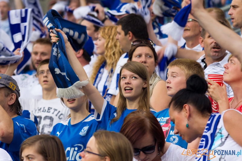 Zmagania Ligi Europejskiej KKS Lech Poznań – Żetysu Tałdykorgan, Stadion Miejski w Poznaniu 5.07.2012 r.  Foto: lepszyPOZNAN.pl / Piotr Rychter