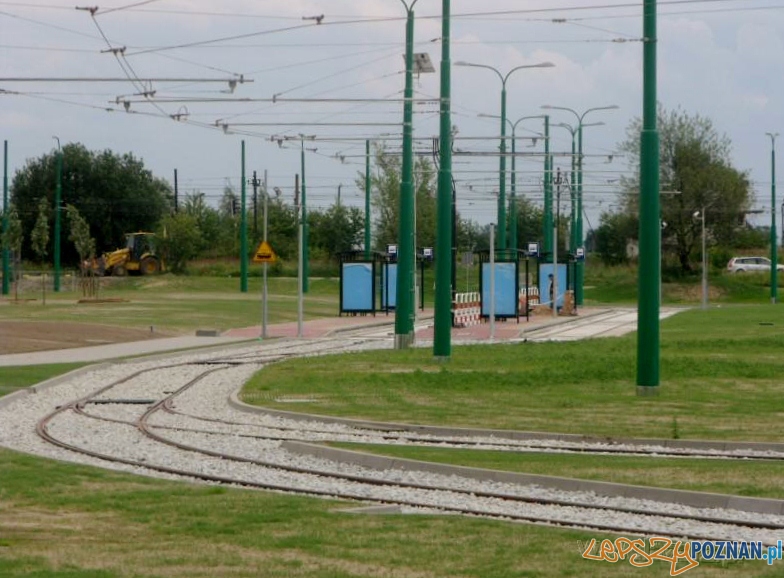 Nowa trasa tramwajowa na Franowo  Foto: lazarz.pl