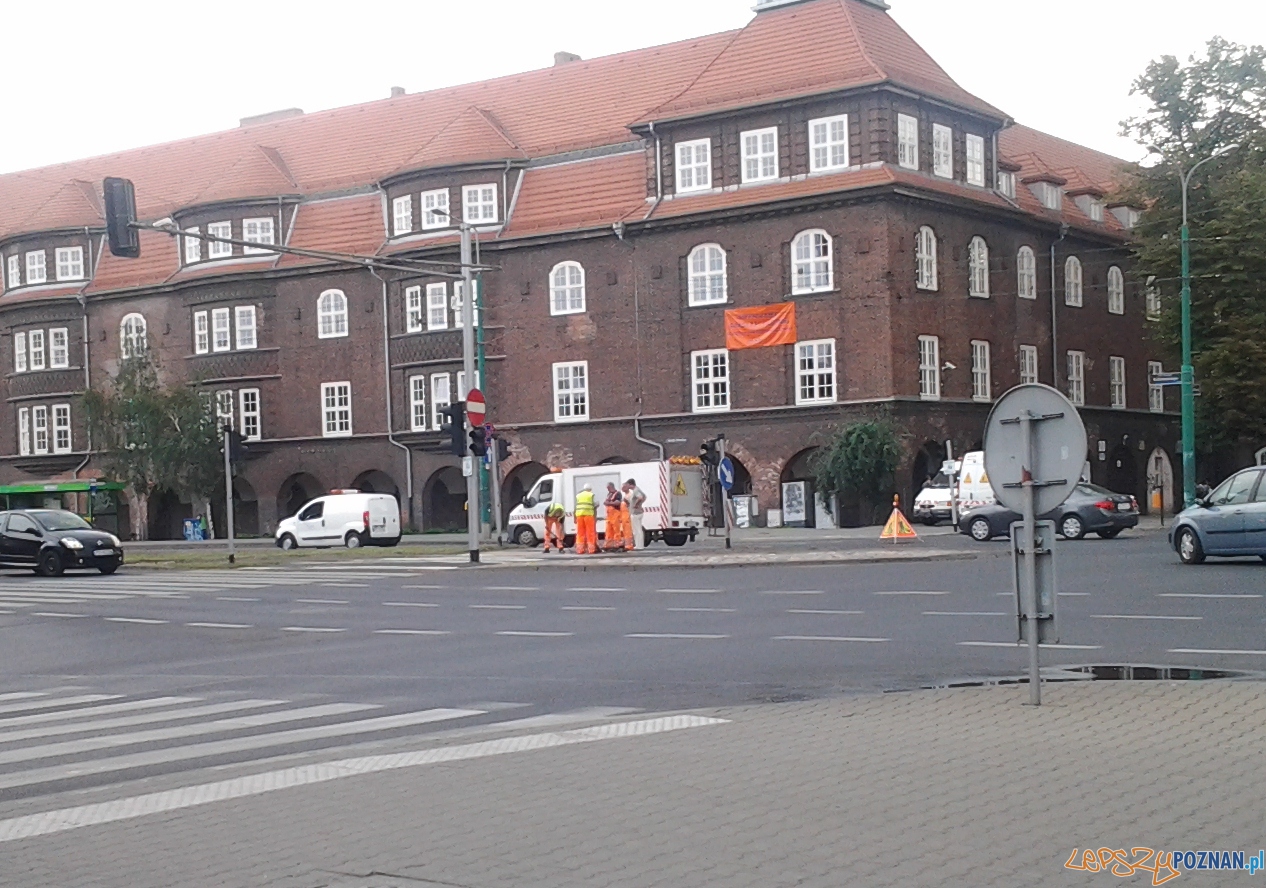 Utrudnienia na Garbarach  Foto: lepszyPOZNAN.pl / tab