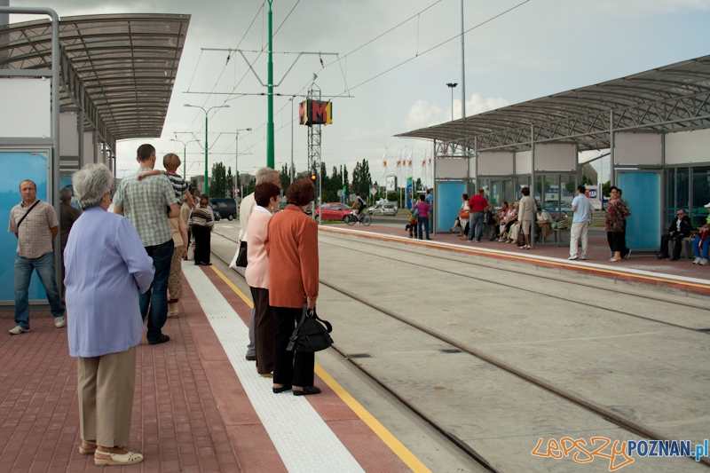 Otwarcie nowej trasy tramwajowej na Franowo 11.08.2012  Foto: Ewelina Gutowska