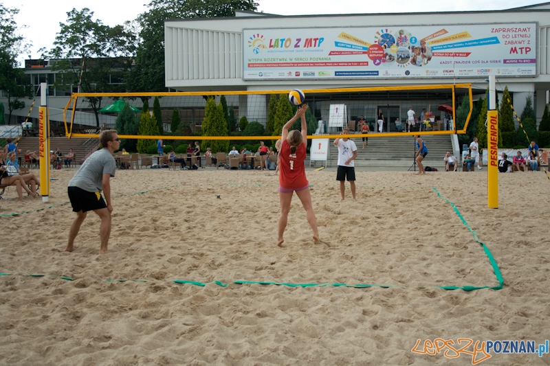 Turniej Siatkówki Plażowej na MTP  Foto: Ewelina Gutowska