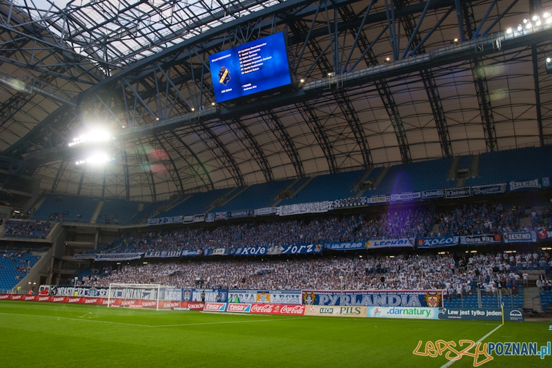 Eliminacje Ligi Europejskiej - Lech Poznań - AIK Solna. Stadion Miejski 9.08.2012 r.  Foto: lepszyPOZNAN.pl / Piotr Rychter