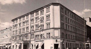 Hotel Rzymski - w tamtych latach Poznański - zdjęcie z lat 1964-68  Foto: fotopolska.eu