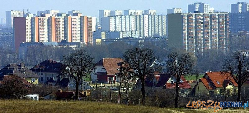 Widok z góry Moraskiej na Piątkowo  Foto: wikipedia.pl