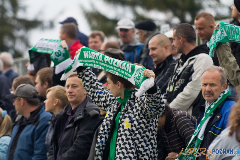 Warta Poznań - Kolejarz Stróże. 9 kolejka I ligi - Poznań 22.09.2012 r.  Foto: lepszyPOZNAN.pl / Piotr Rychter