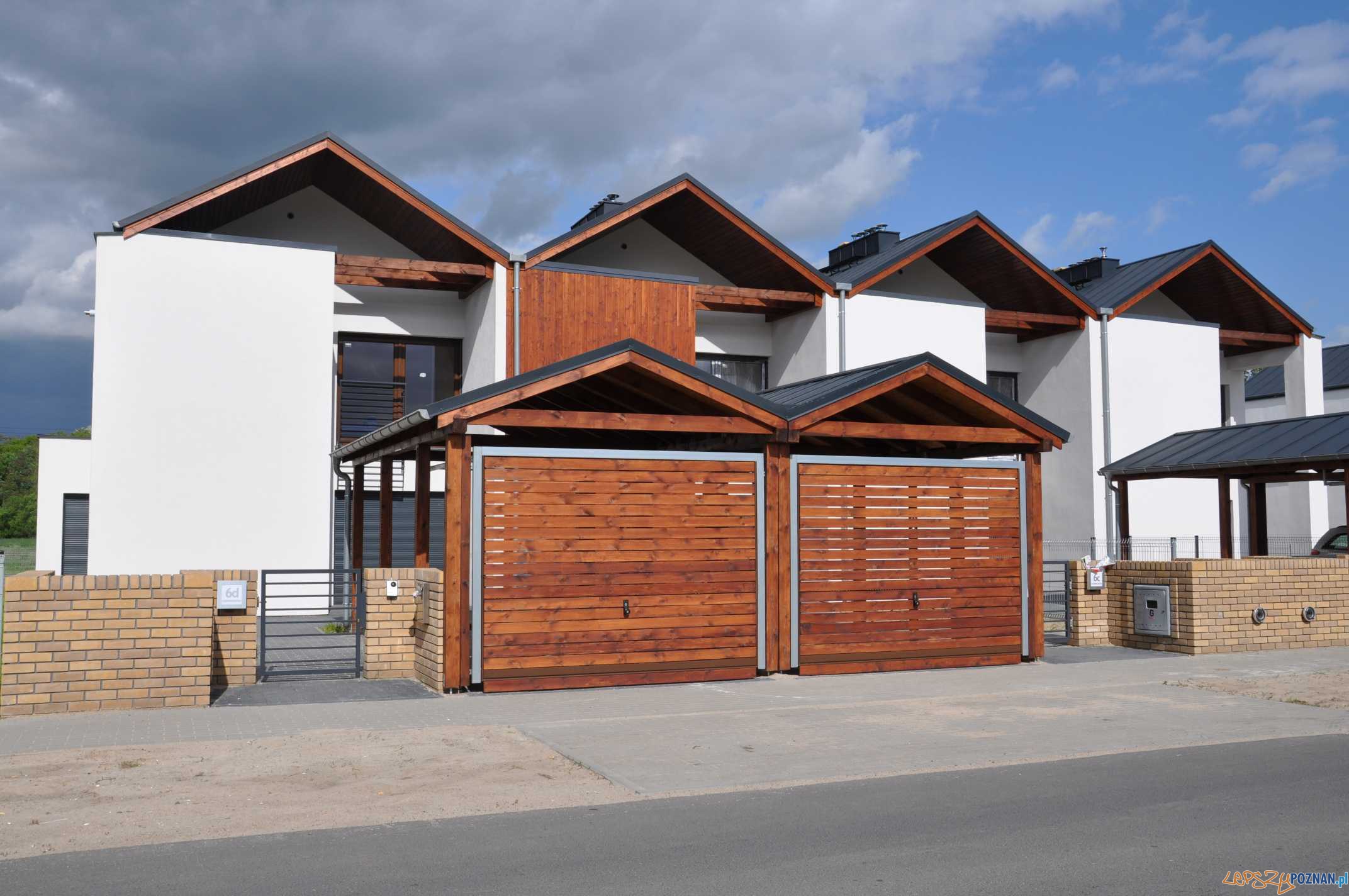 Domy w zabudowie szeregowej w Koninku to jedna z inwestycji firmy Skaland  Foto: 