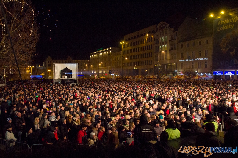 Sylwester 2012/2013 Plac Wolności  Foto: lepszyPOZNAN.pl/  Piotr Rychter