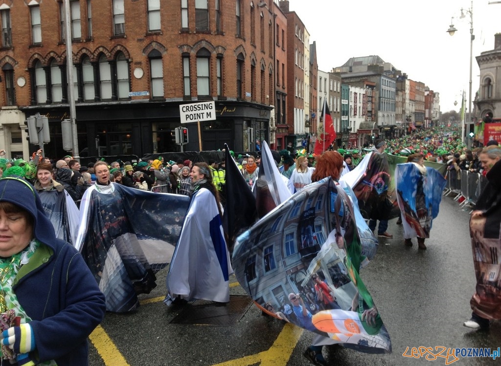 Poznań na paradzie w Dublinie   Foto:  Urząd Miasta Poznania 2013