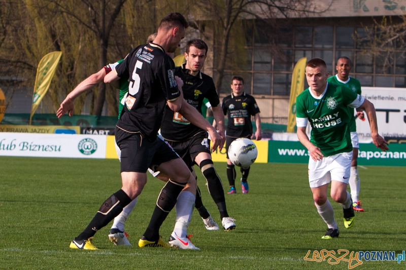 Warta Poznań - Bogdanka Łęczna 1:1 - Poznań 24.04.2013 r.  Foto: LepszyPOZNAN.pl / Paweł Rychter