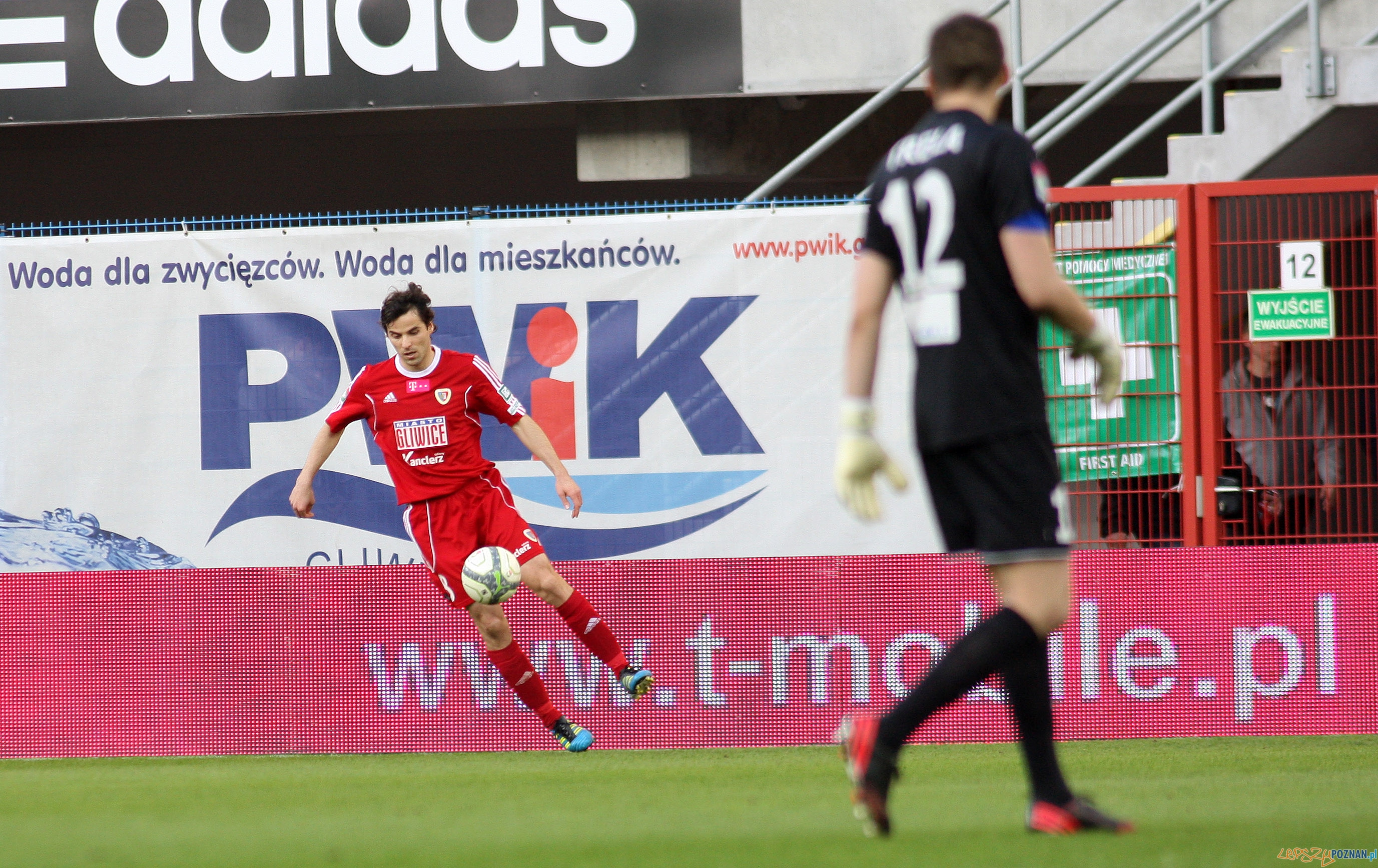 Piast Gliwice - Lech Poznań 0:4 (15.04.2013)  Foto: x-news