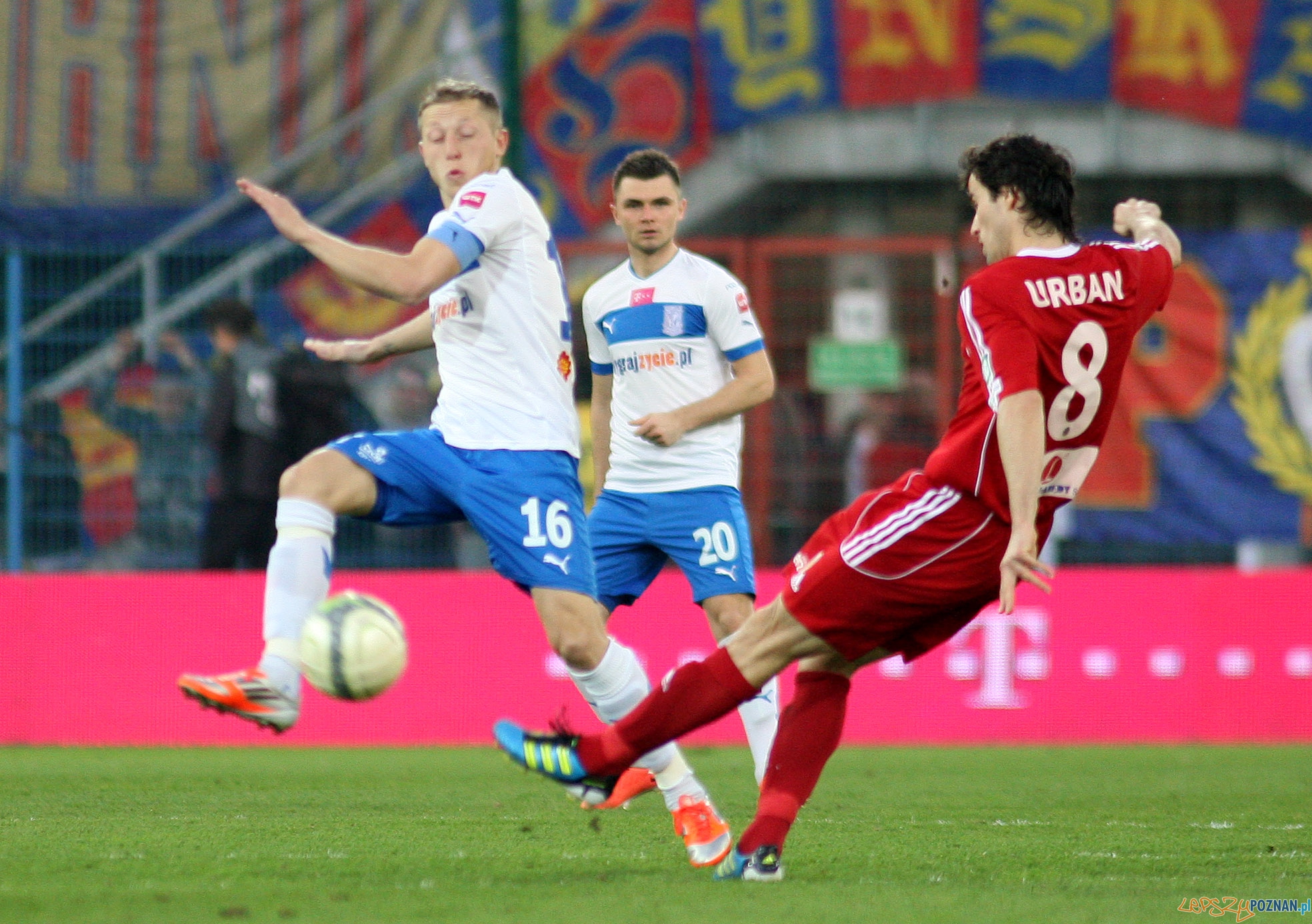 Piast Gliwice - Lech Poznań 0:4 (15.04.2013)  Foto: 