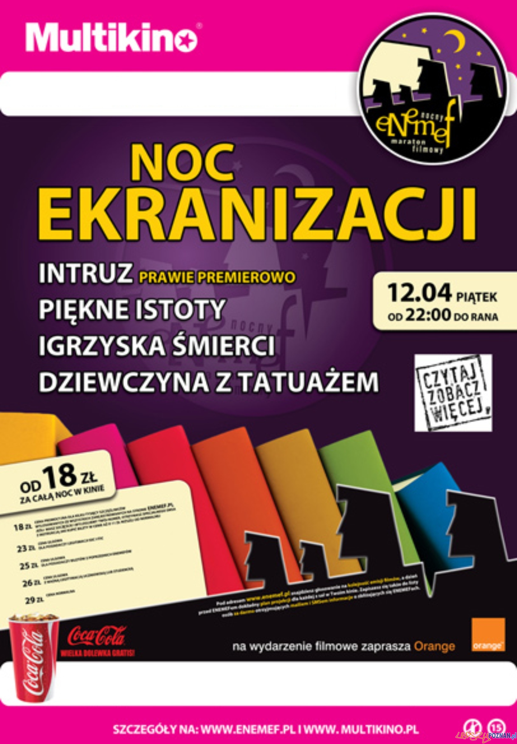 ENEMEF: Noc ekranizacji  Foto: ENEMEF: Noc ekranizacji